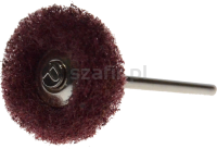 Szczoteczka do prostnicy 21 mm z trzpieniem, scotch brite