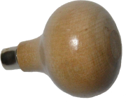 Uchwyt drewniany kulkowy