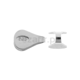Blaszka zakończająca do łańcuszka płaskiego  4,0 mm (10 szt.)