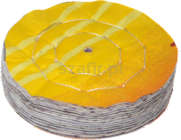 Szczotka tarczowa 110 mm, tkanina bawełniana