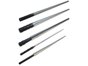 Rygiel stalowy okrągły  z nutą 10-28